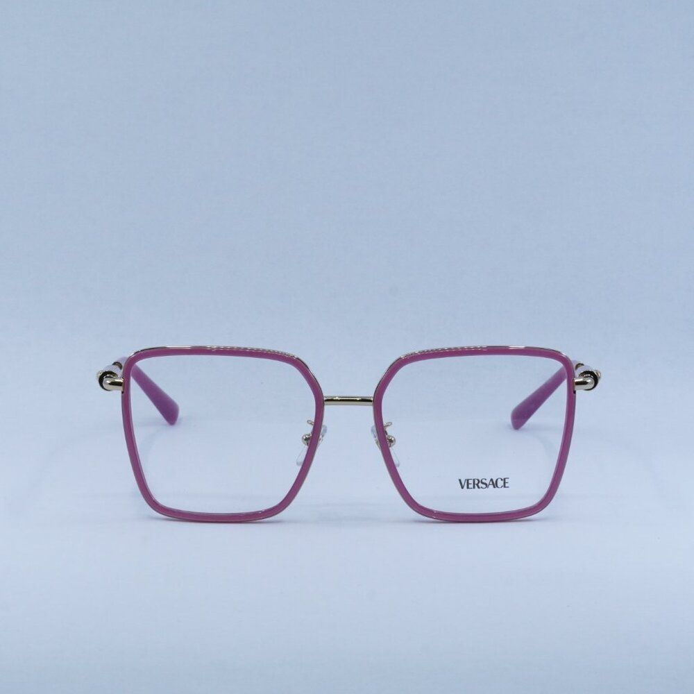 🕶️ New Versace VE1294D 1510 Eyeglasses - Opal Bordeaux/Gold Frame - Picture 2 of 11